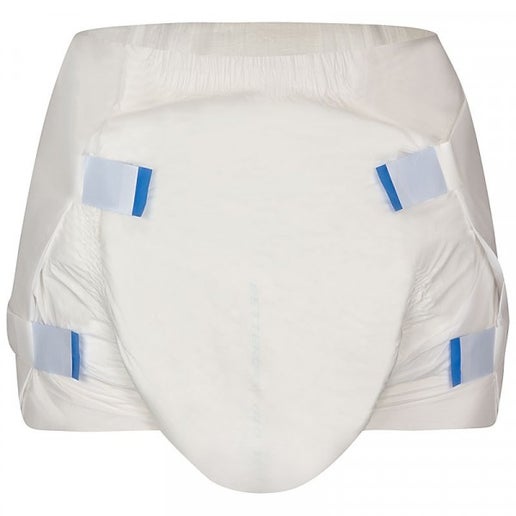 Adult Plastic Backed Tab Style Briefs