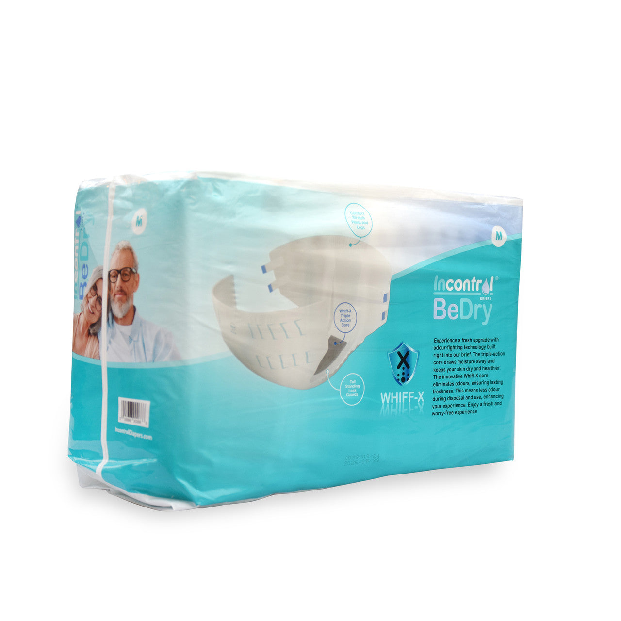 Incontrol | BeDry Premium 7500ml Capacity 16Pcs - All Sizes S/M/L/XL