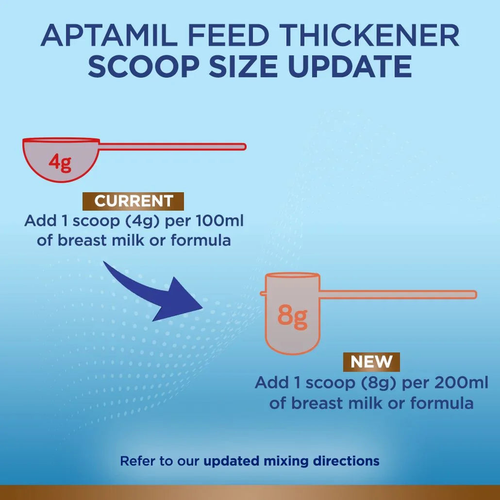 Nutricia Aptamil Feed Thickener Suitable From Birth 380g (31310)