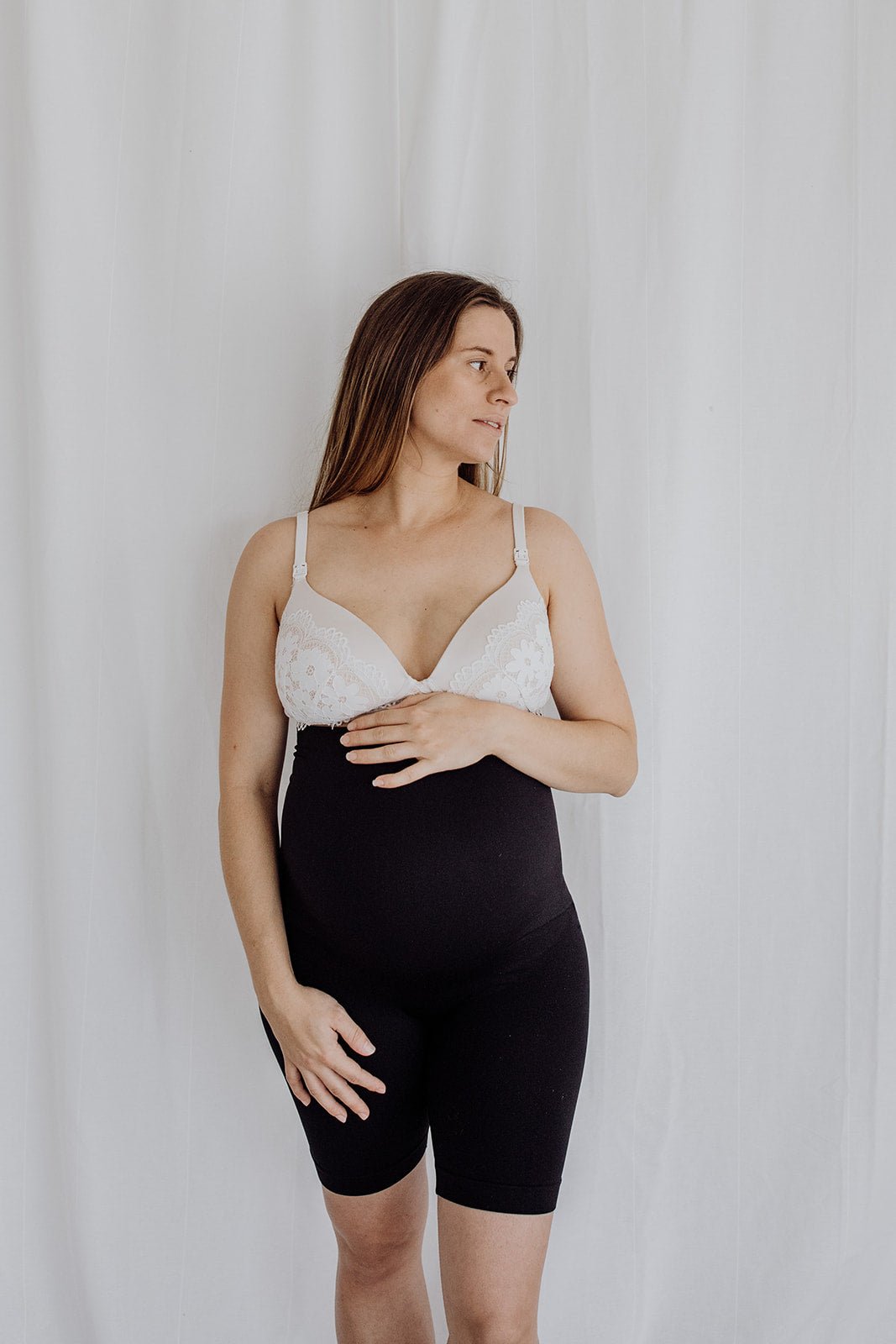 Postpartum recovery support wear shorts - Bubba Bump