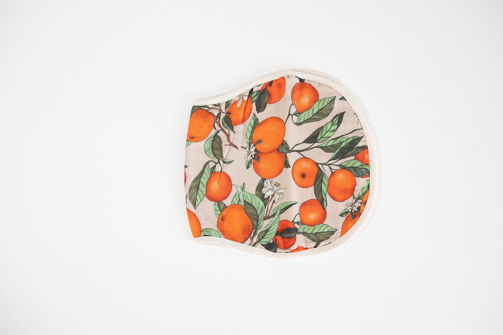 Clementine Organic Baby Burp Cloth - Bubba Bump