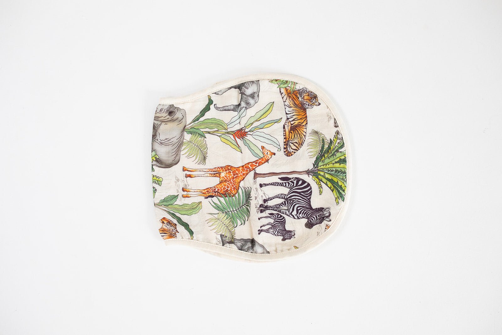 Safari Organic Baby Burp Cloth - Bubba Bump