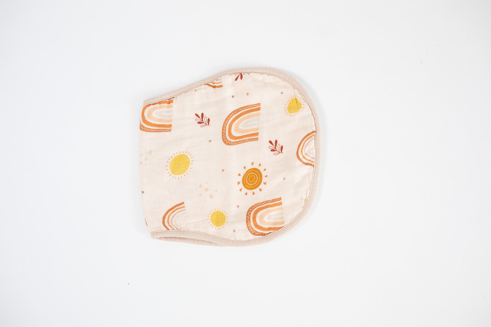 Rainbow Organic Baby Burp Cloth - Bubba Bump