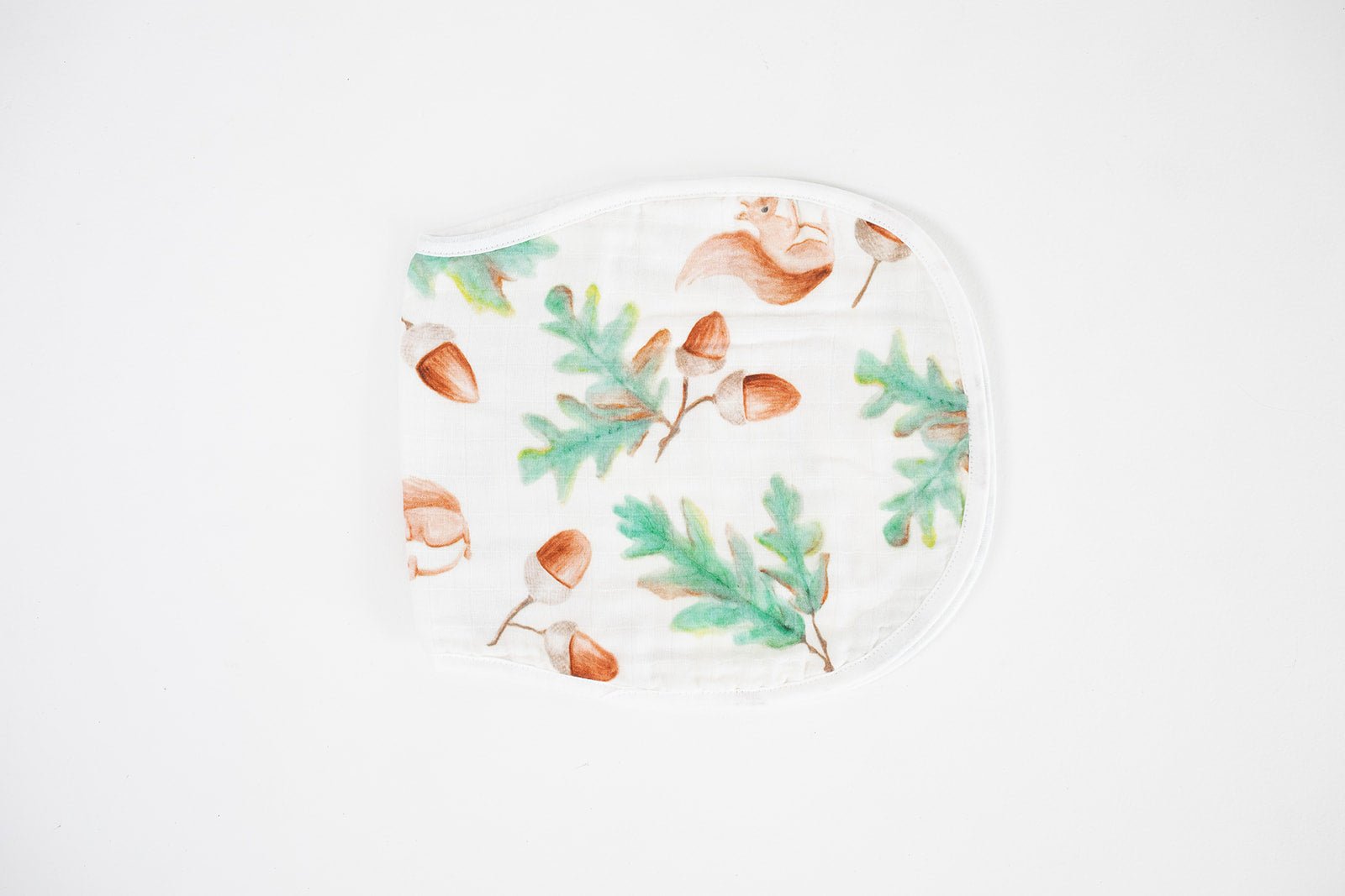 Woodland Organic Baby Burp Cloth - Bubba Bump