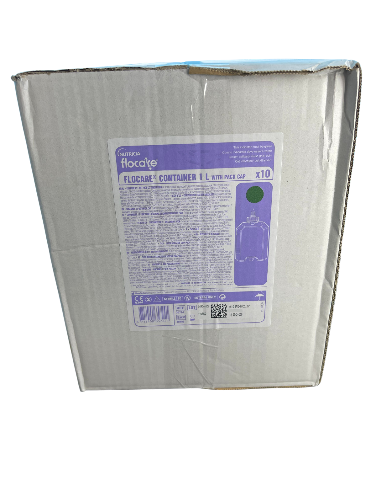 Nutricia | Flocare Container Sterile Empty 500mL 40441 / 1000mL 40455