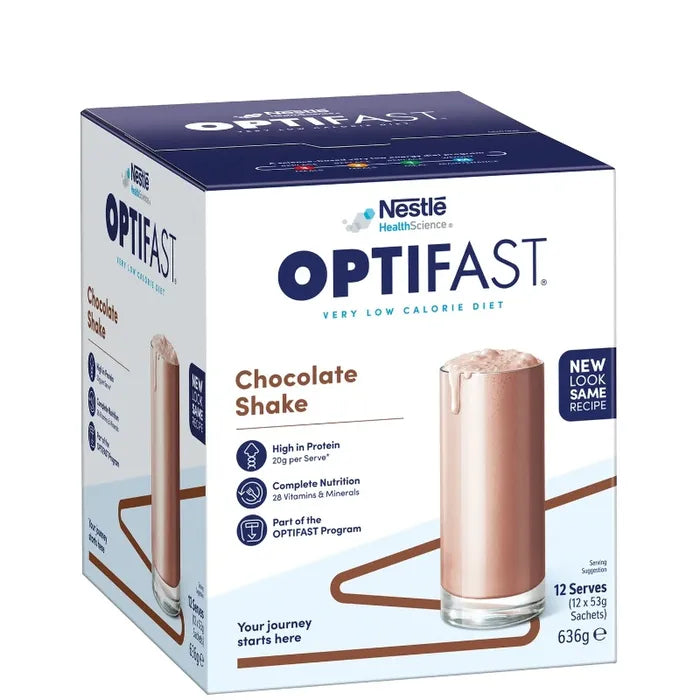 Nestle Optifast VLCD Shakes, 53g Sachets - All Flavours
