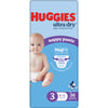 Huggies | Ultra Dry Nappy Pants Boys Size 3 (6-12kg) 36Pcs pack