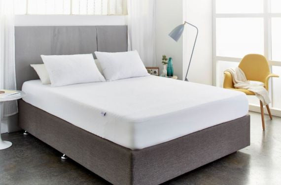 Protect A Bed Comfort Shield Deluxe Mattress Protector Double 138x188cm 900ml Waterproof White - Each