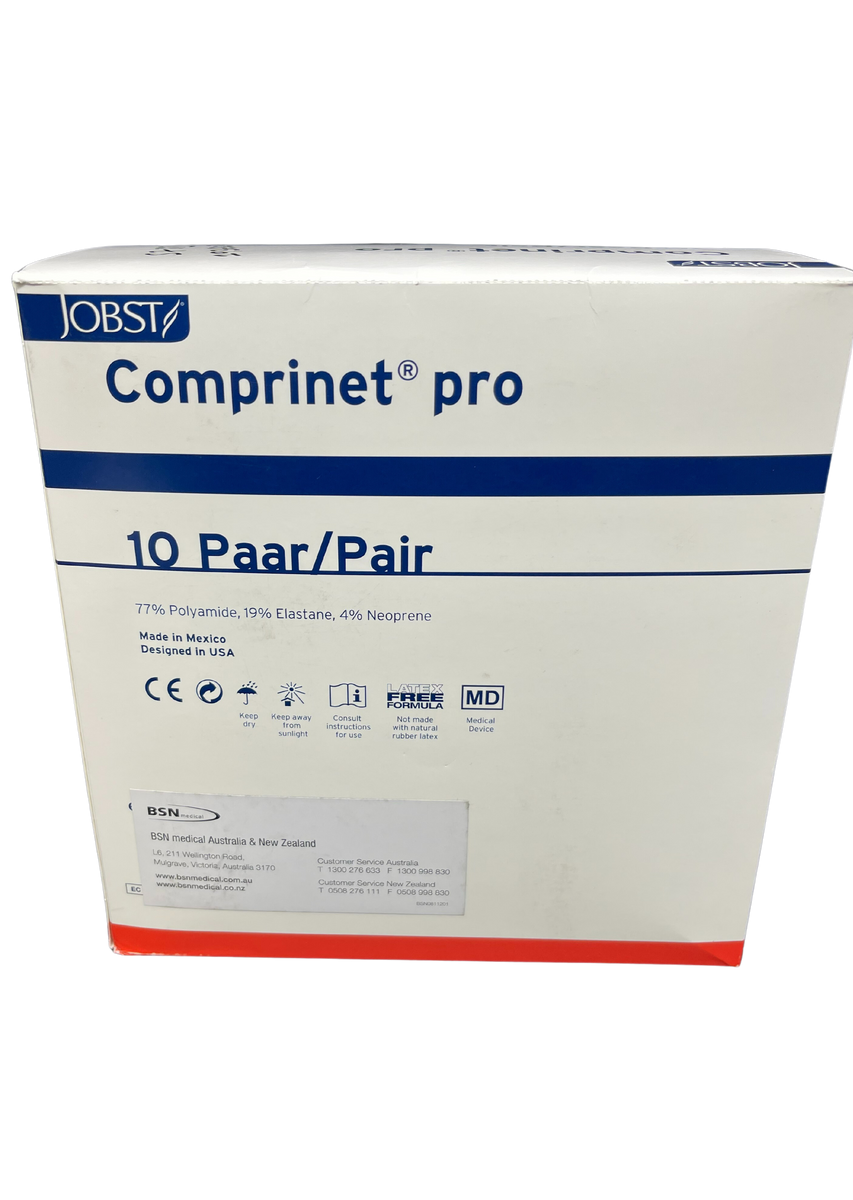 Jobst Comprinet Pro Anti-Embolic Stocking Open Toe, Box of 10pair - All Sizes
