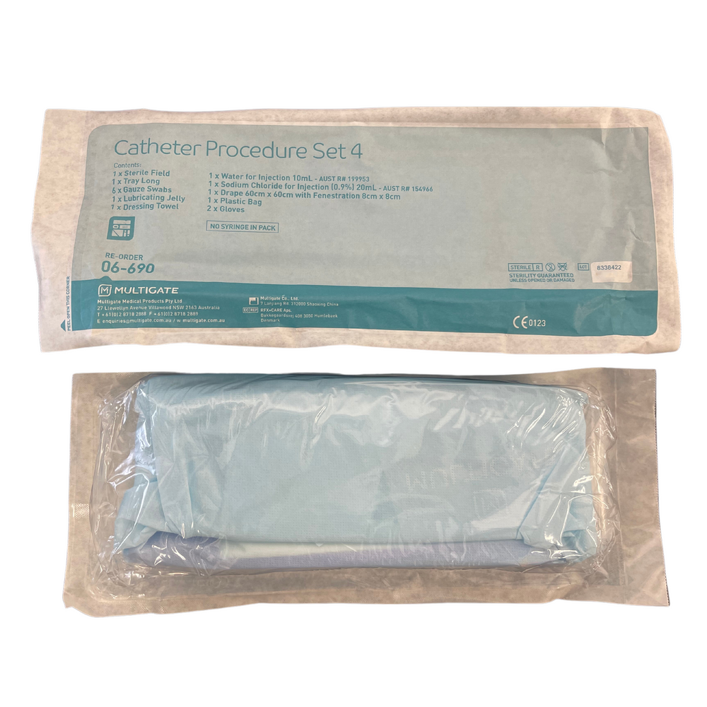 Multigate | Catheter Procedure Pack Set 4 06-690