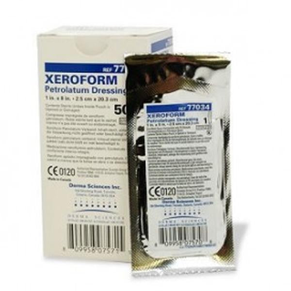 Xeroform Petroleum Gauze 2.5X20Cm Patch - Each
