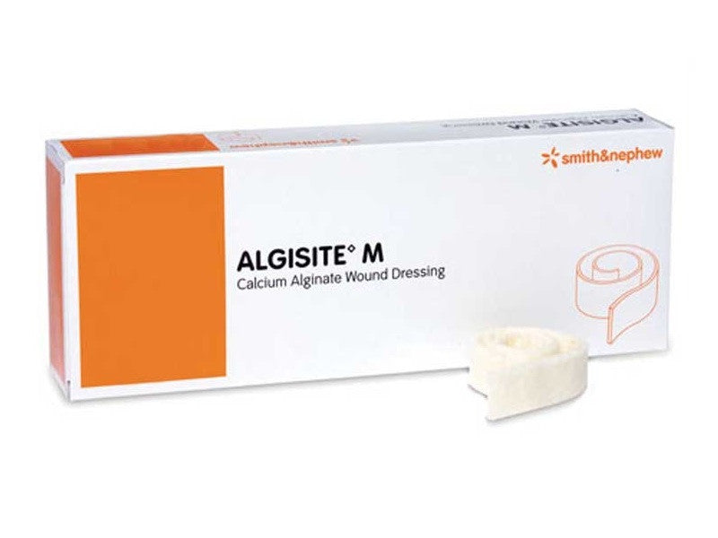 Smith & Nephew Algisite M Calcium Alginate Dressing (2cmx30cm Rope / 15cm x 20cm)