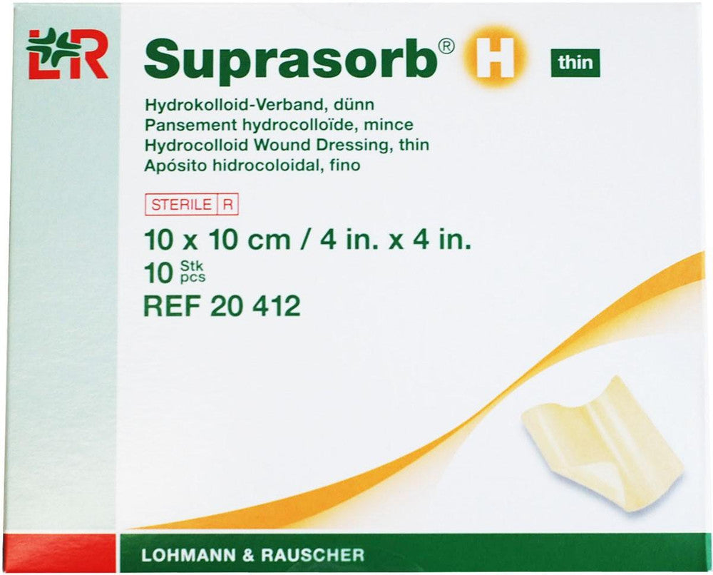 Suprasorb H Hydrocoll Thin Dressing 10Cmx10Cm (108863)