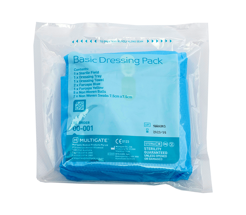 Multigate | SmartTab Basic Dressing Pack Sterile Tear Packs Single Use - All Types