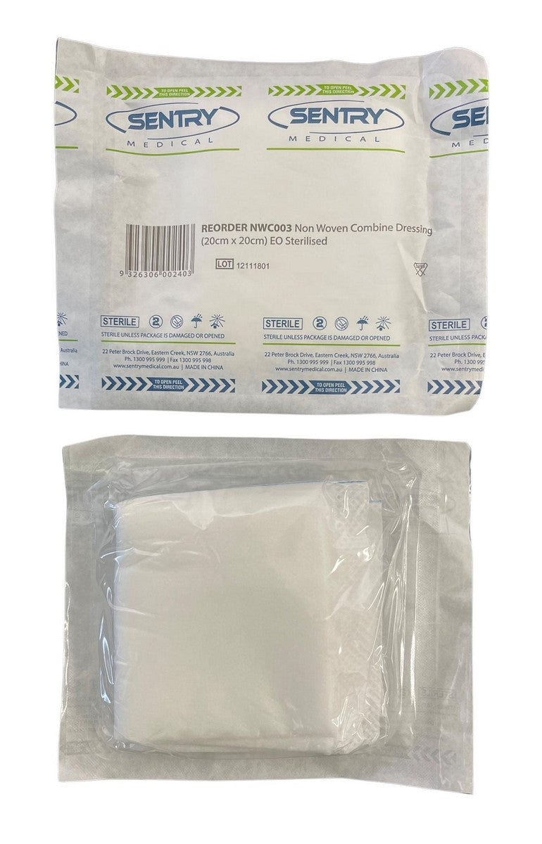 Non-Woven Combine Dressings NWC001, NWC002, NWC003