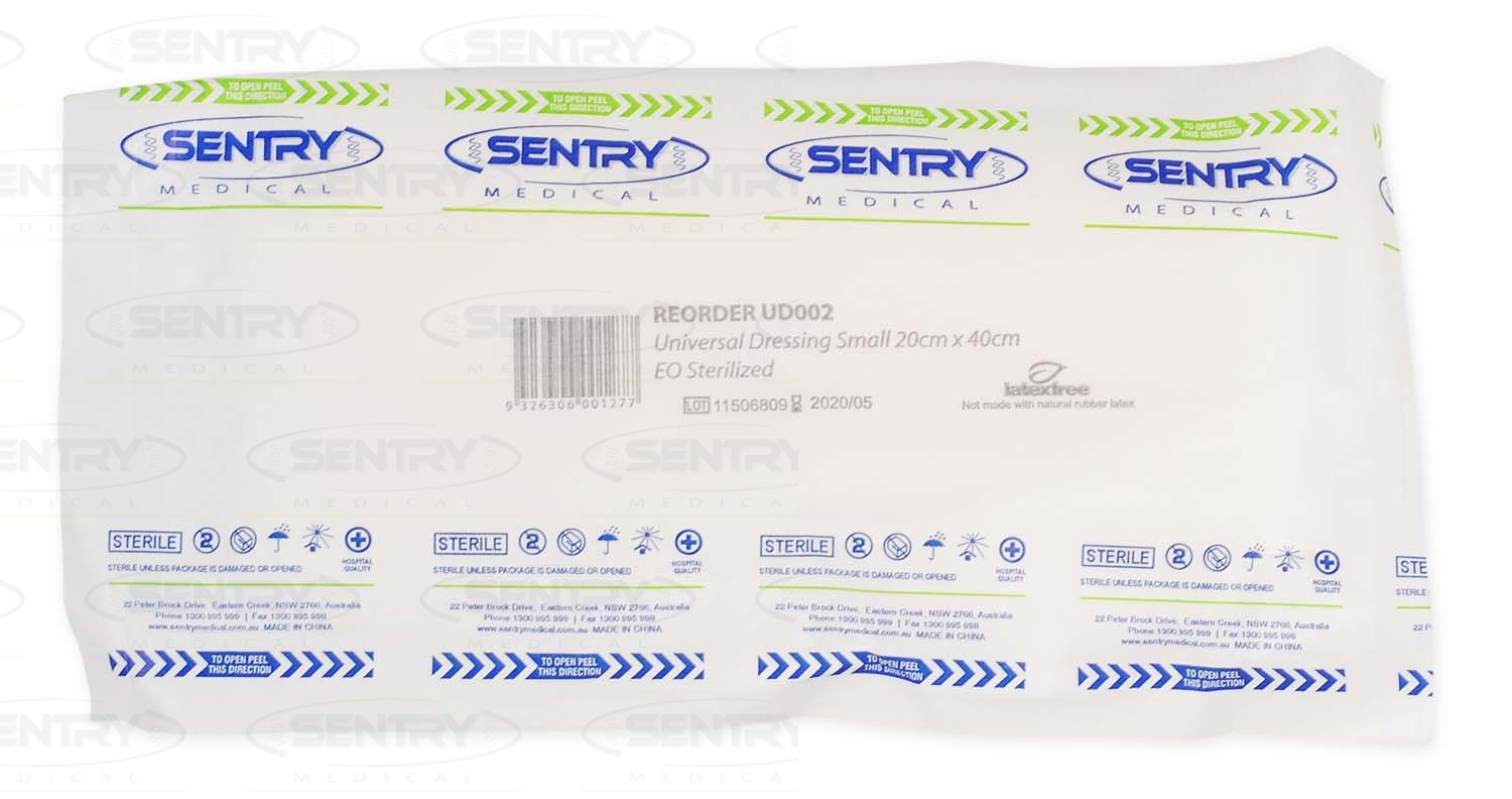 Universal Multi Trauma Wound Dressing Sterile, Box of 100 - All Sizes
