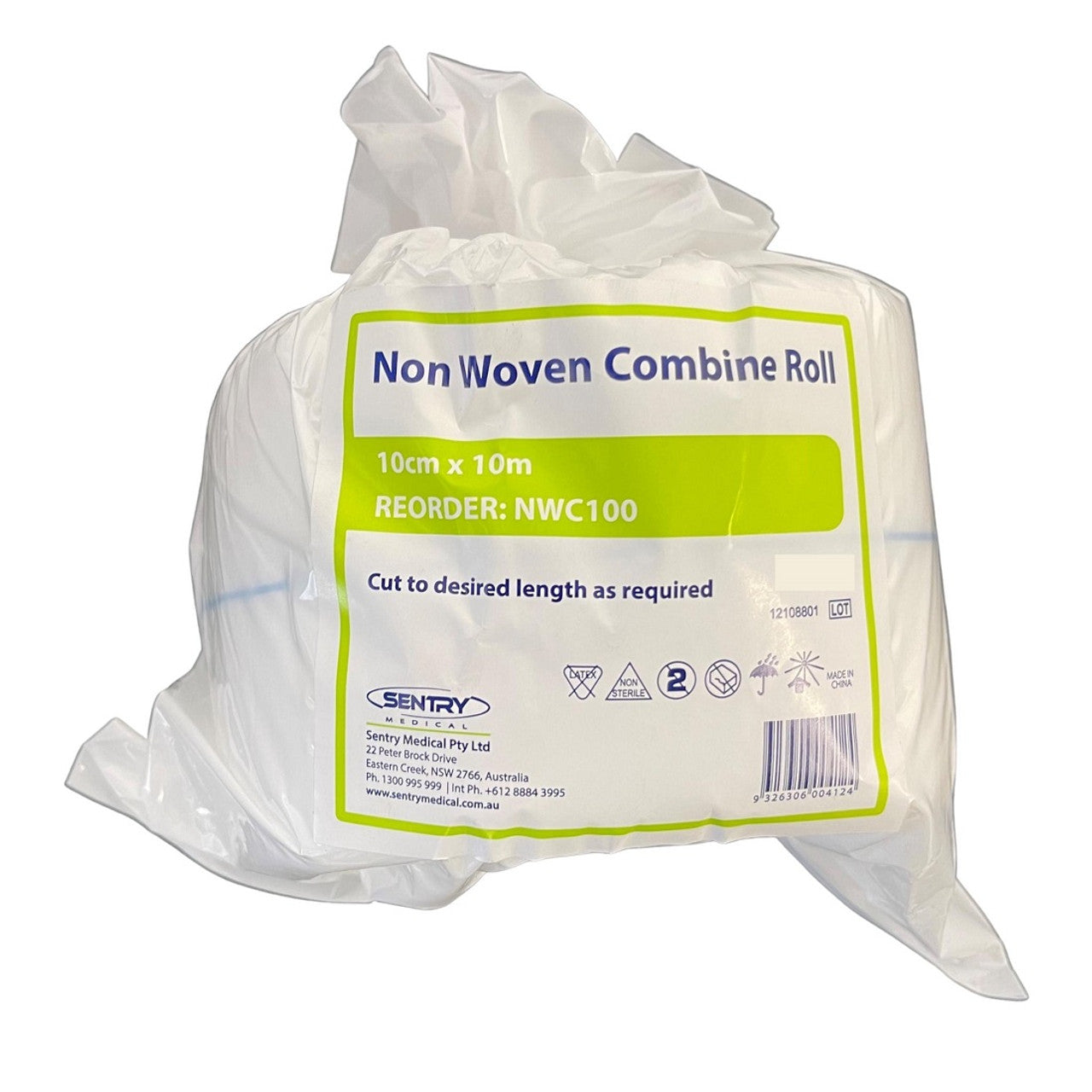 Sentry Medical Non Woven Combine Dressing Roll NWC100 / NWC101