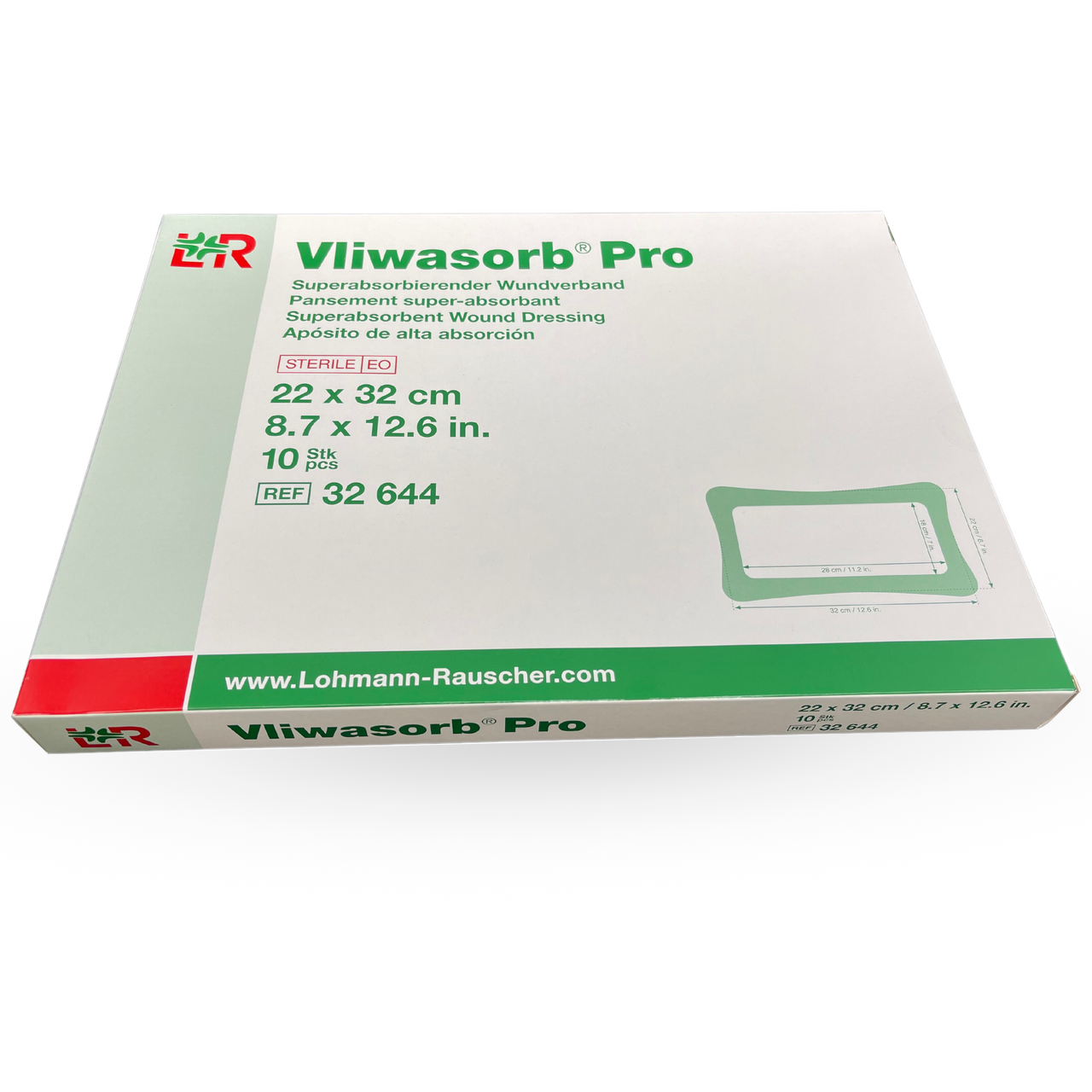 Vliwasorb Pro Superabsorbent Dressing - All Sizes