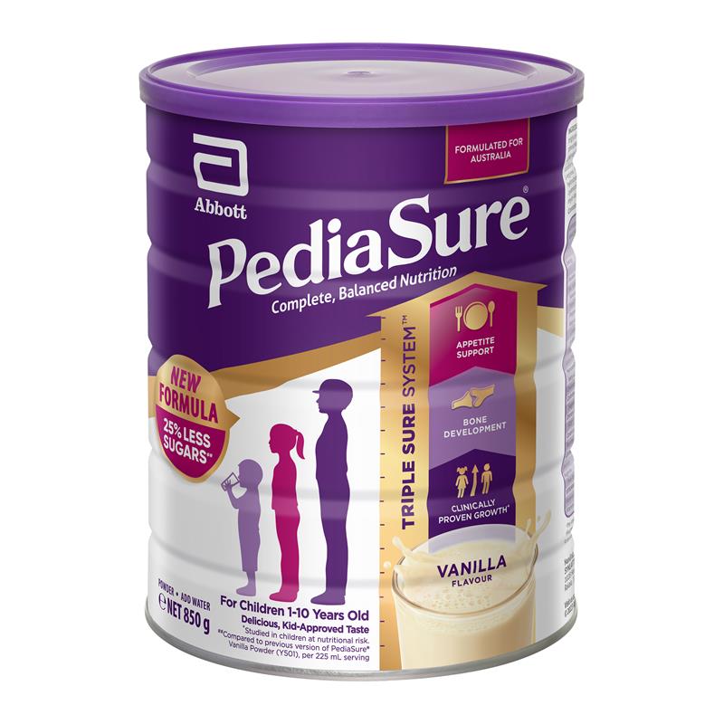 Pediasure Powder 850g Can - Chocolate/ Vanilla/ Strawberry