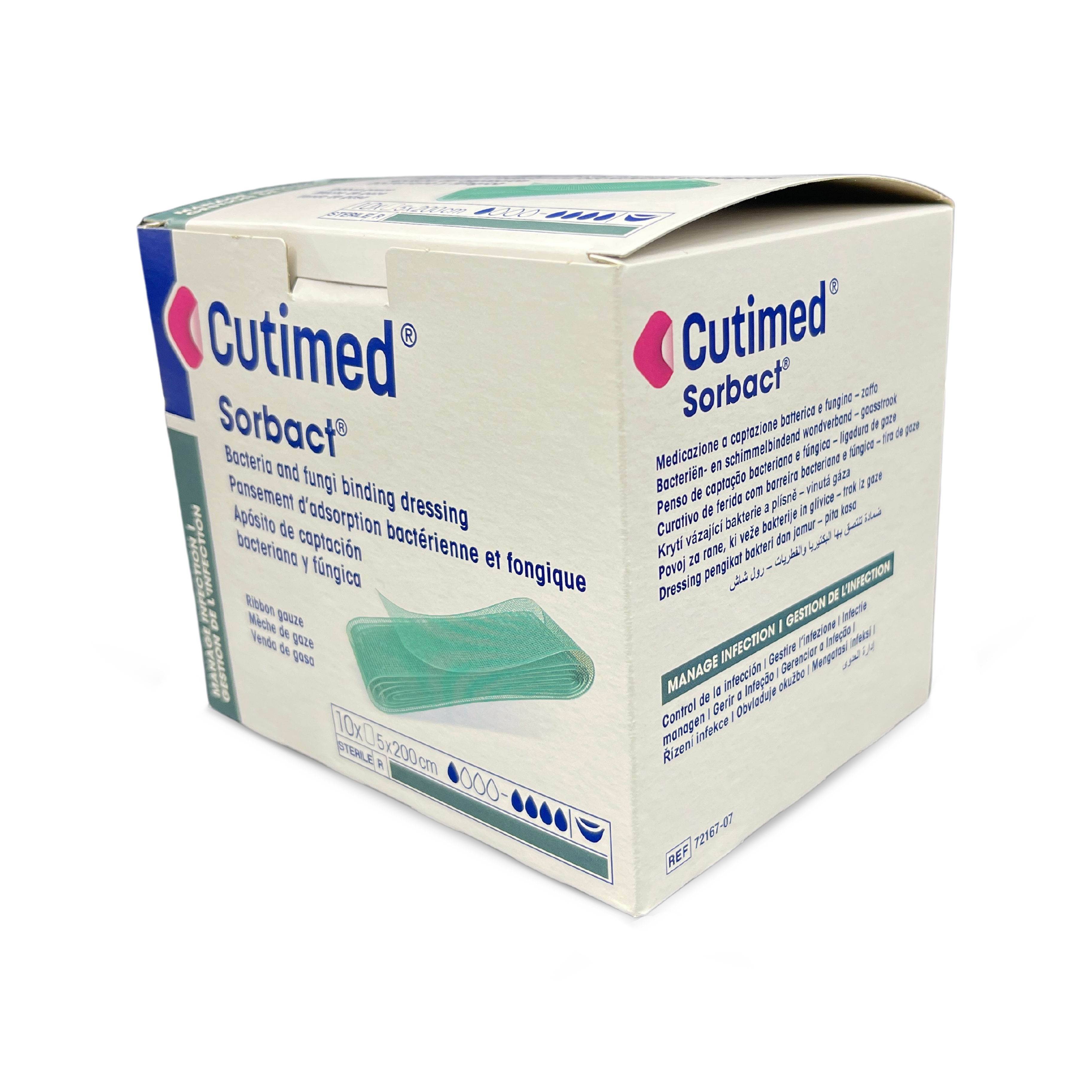 Cutimed Sorbact Ribbon Gauze Sterile (2cm x 50cm / 5cm x 200cm ...