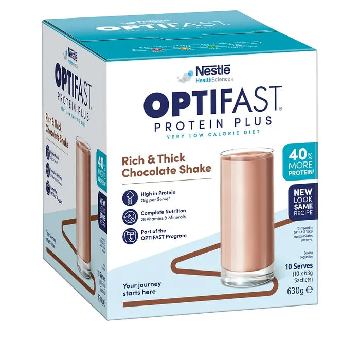 Nestle Optifast VLCD Protein Plus Shakes, 63g Sachets - All Flavours
