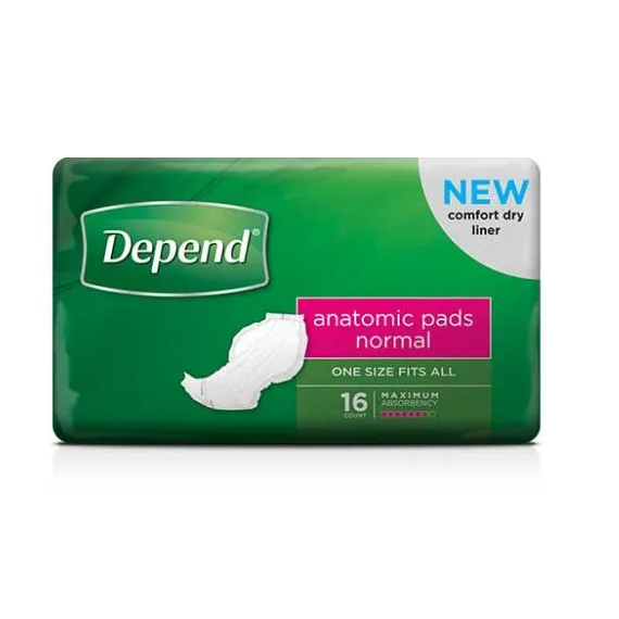 Depend Anatomic Pads - All Sizes