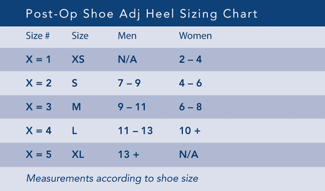 Actimove Solea Post - Op Shoe, Box of 1 - All Sizes
