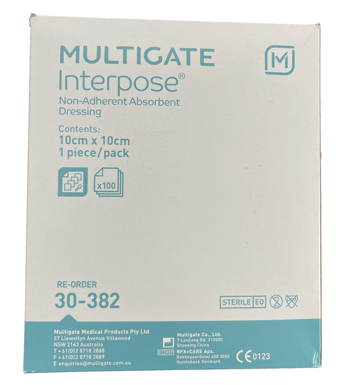 Multigate Interpose Dressing Non Adhesive Sterile - All Sizes