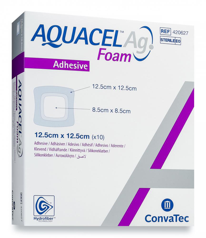 ConvaTec Aquacel Ag Foam Adhesive Dressing - All Sizes