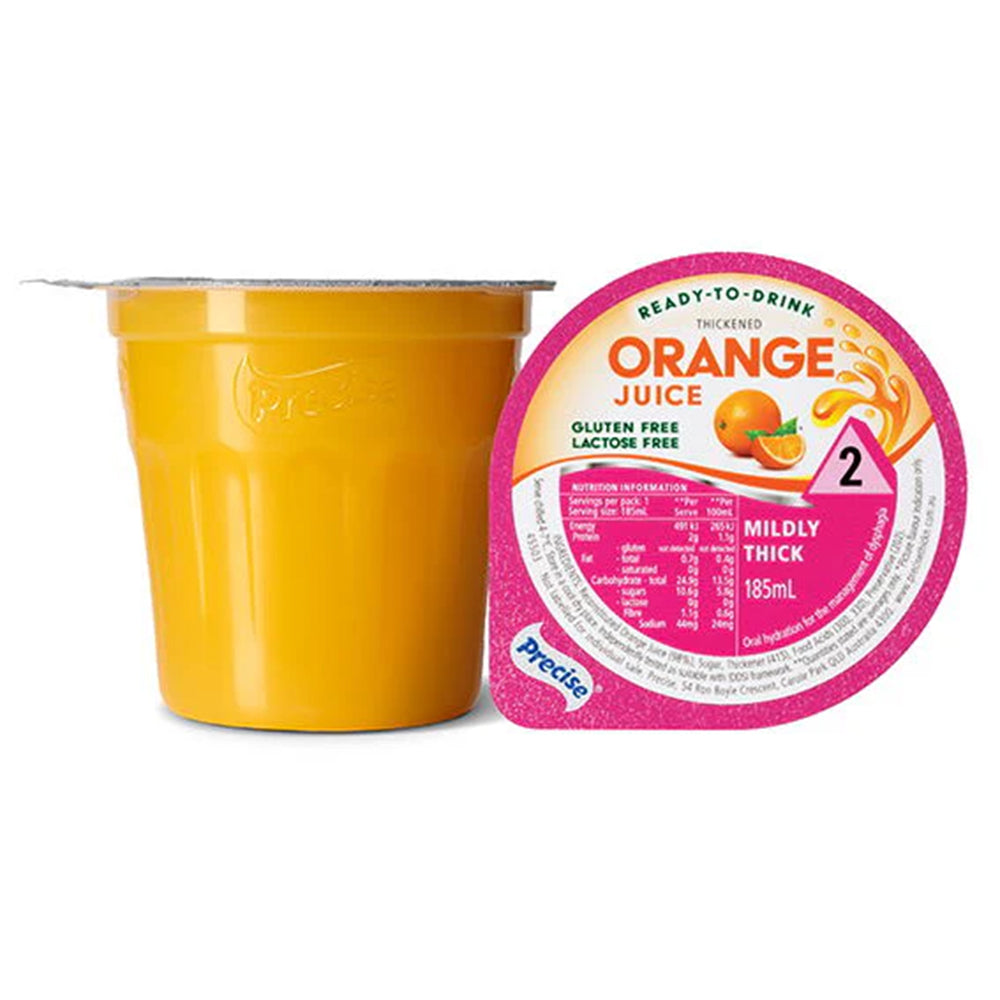 Precise | Ready-To-Drink Orange Juice 185mL, Pack of 12 - All Types