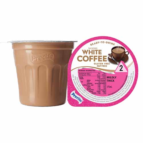 Precise | Ready-To-Drink White Coffee 175mL, Pack of 24 (Level 2 - Level 3)