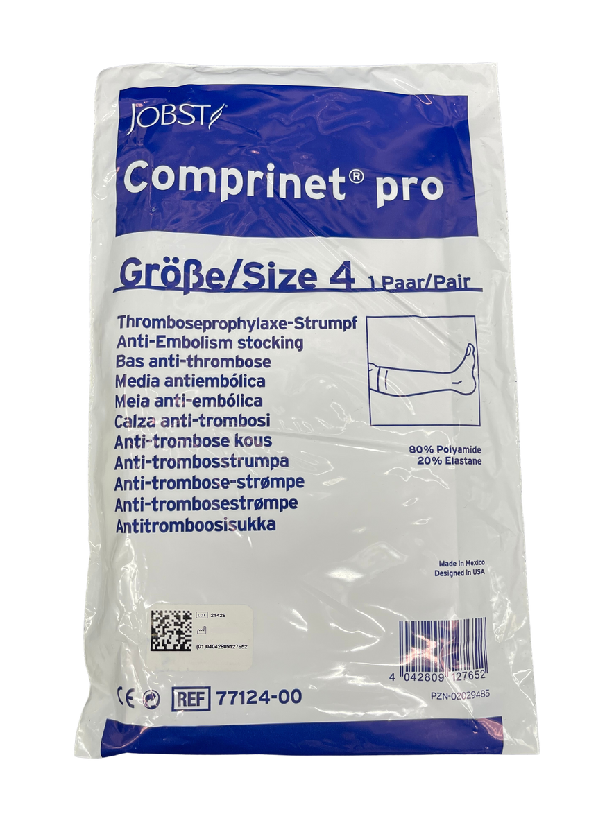 Comprinet Pro Ant/Emb Stocking Size 4 X-Large Knee High, 1Pair (77124-05)