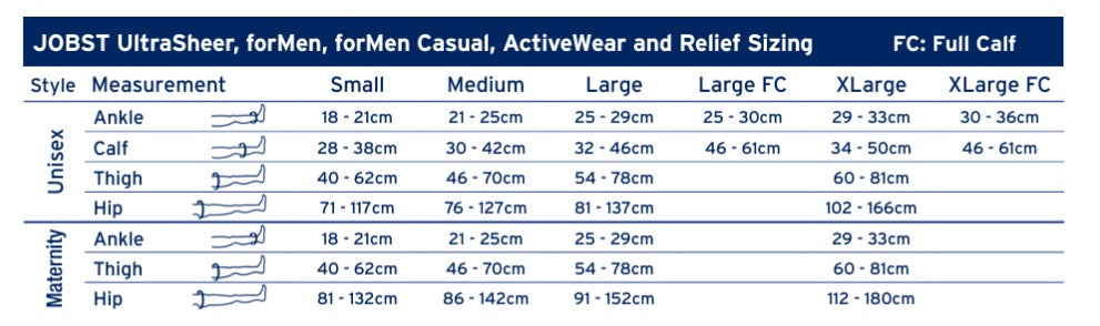 JOBST Ultrasheer Knee High, 1 Pair - All Sizes