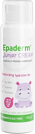 Molnlycke Epaderm Cream Junior, Box of 12 (50g / 150g)