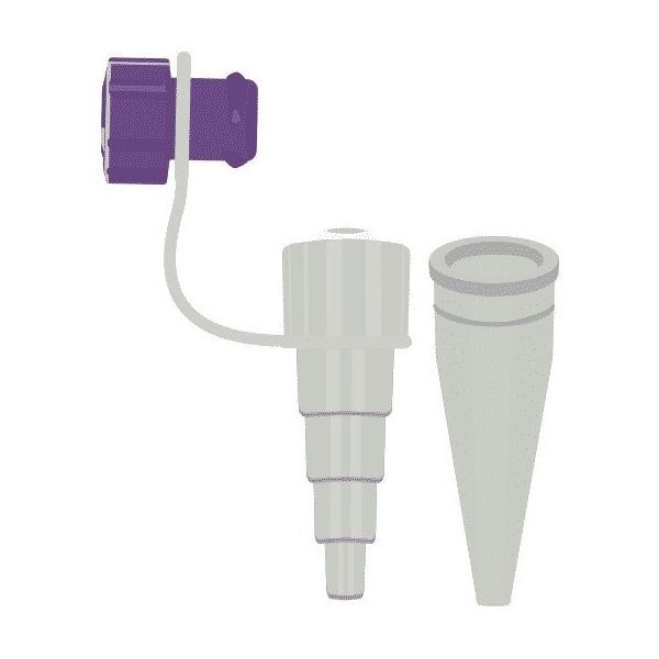 Nutricair Enteral ENFit Adapter Male, 100pcs/ Box - All Types