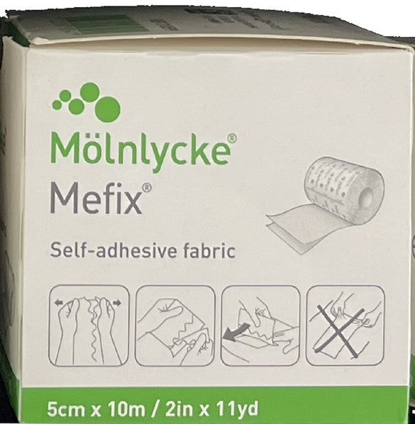 Molnlycke Mefix Self-Adhesive Fabric Fixation Tape, Each - All Sizes