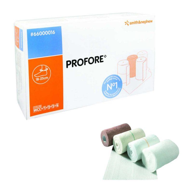 Smith & Nephew Profore Compression Bandage System For Leg Ulcers, 18-25cm Ankle Circ (66000016)