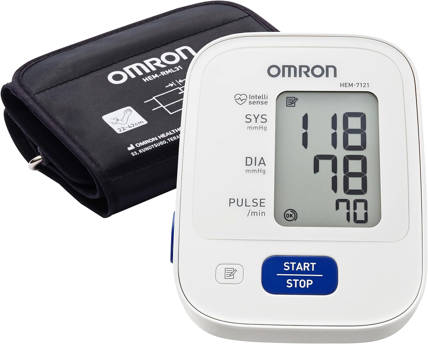 Omron HEM 7142T1 Digital Bluetooth Blood Pressure Monitor