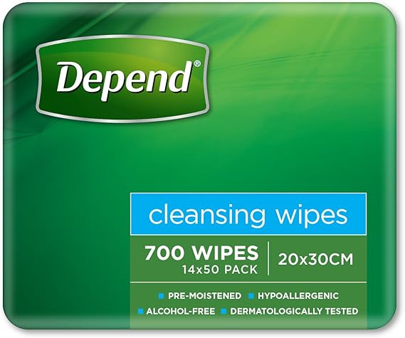 Depend Wipes 20x30cm (19100)