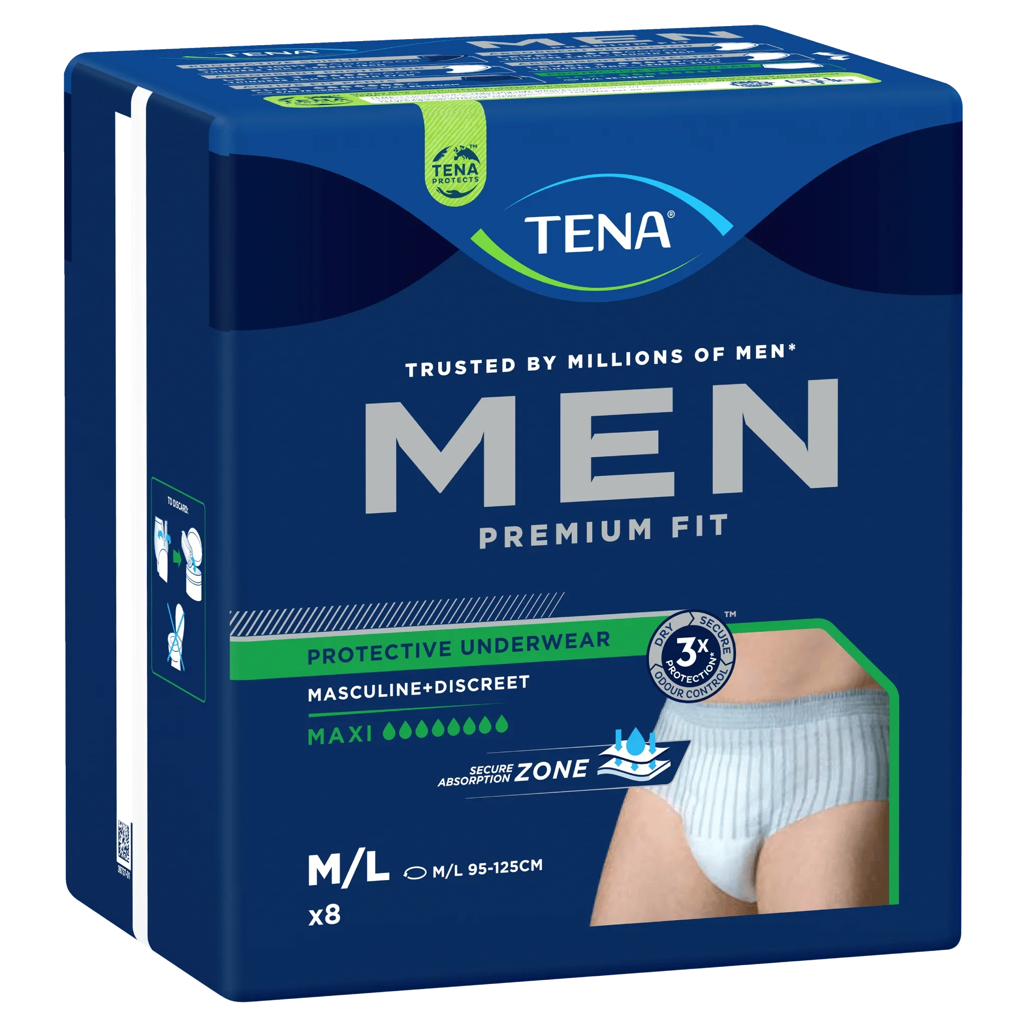 TENA | MEN Premium Fit Protective Underwear Maxi