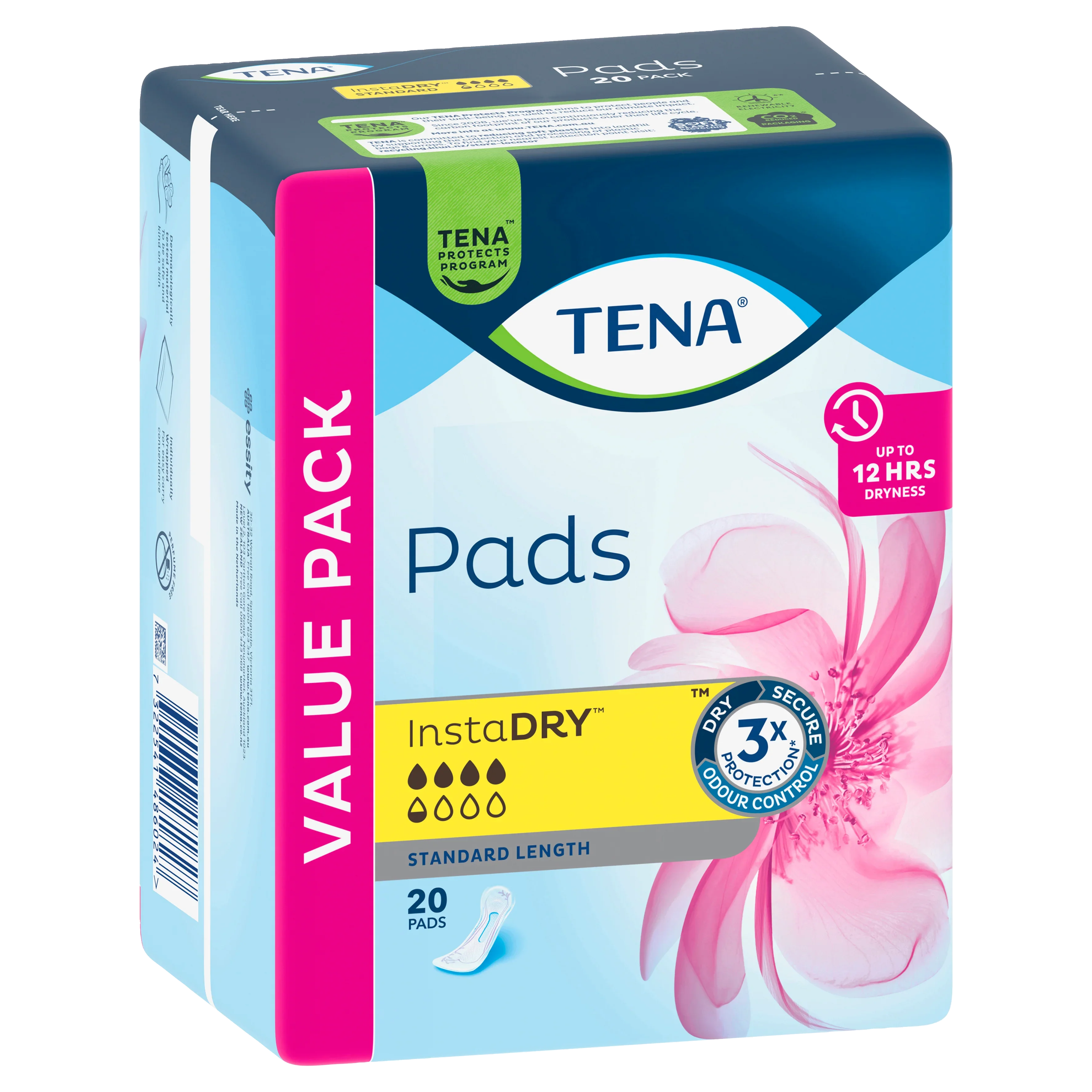 TENA | Pads InstaDRY™ Standard Length