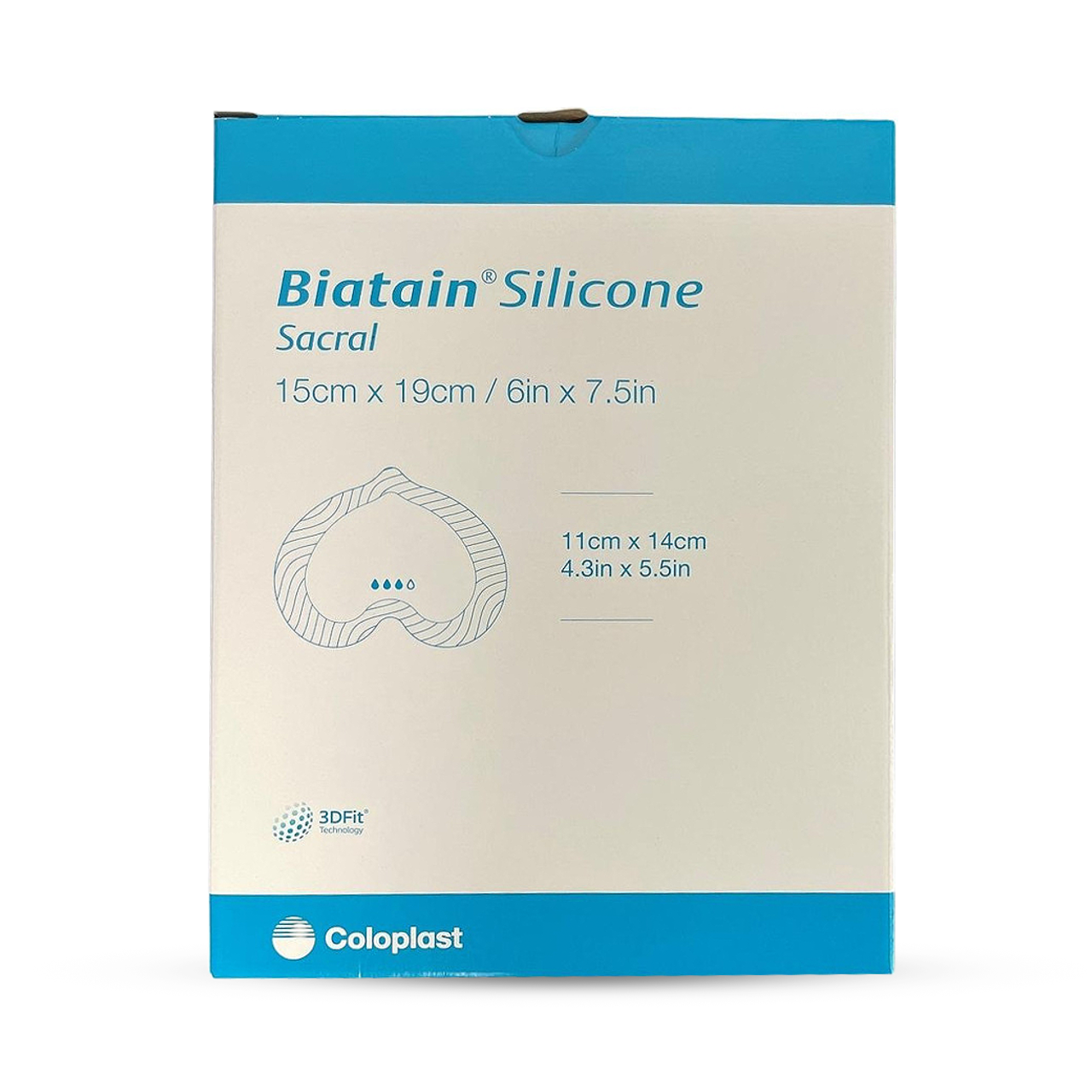 Coloplast Biatain Sacral Silicone Foam Dressing - All Sizes