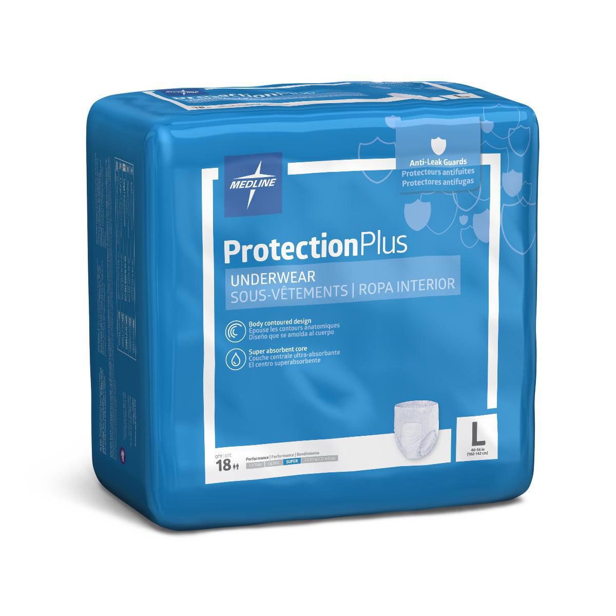Protection Plus Super Protective Underwear, Heavy Plus Absorbency, 938 ML - All Sizes