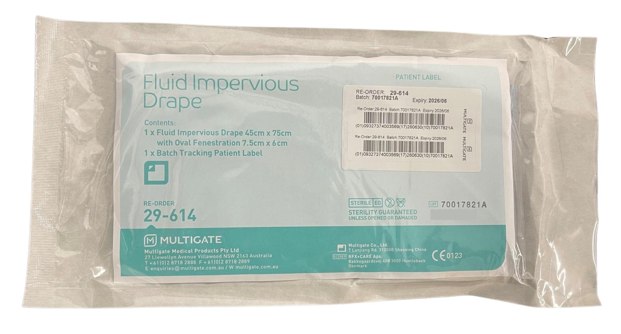 Multigate Protex®4 Drape with Oval Aperture - All Sizes