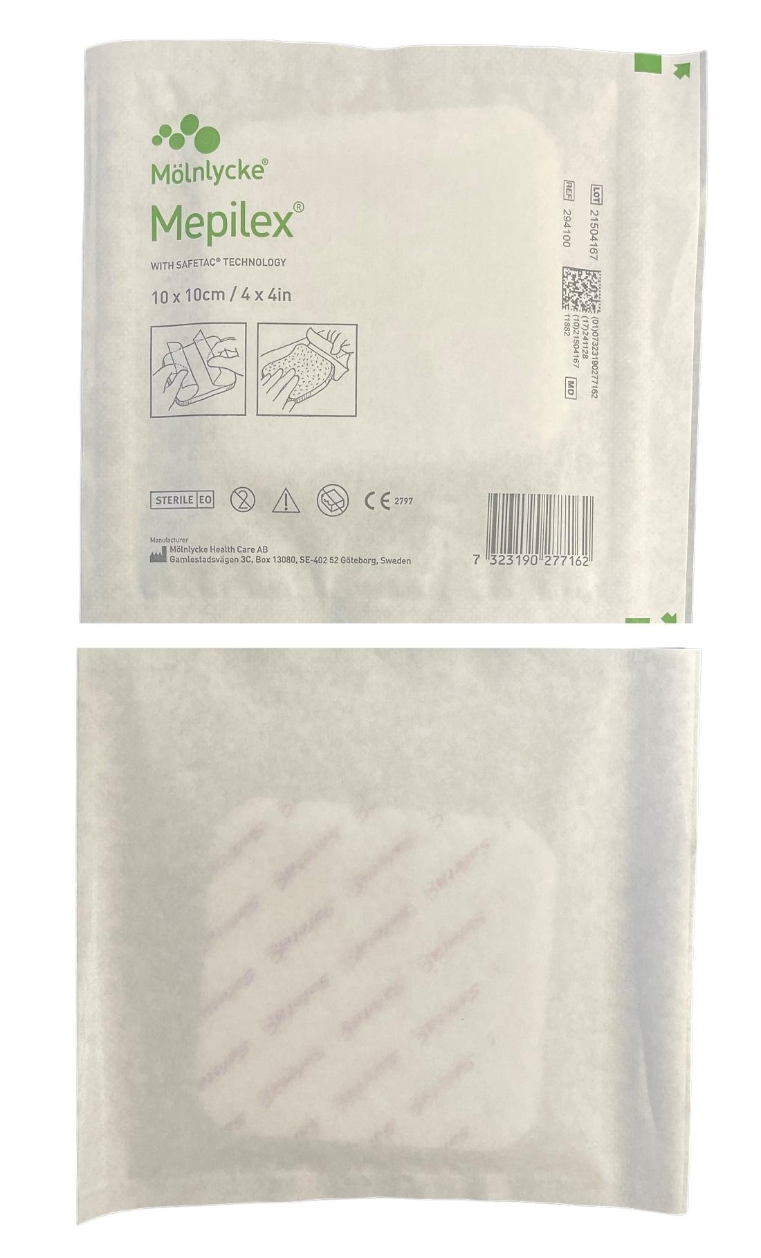 Molnlycke | Mepilex Soft Silicone Foam Dressing Non Adhesive - All Sizes