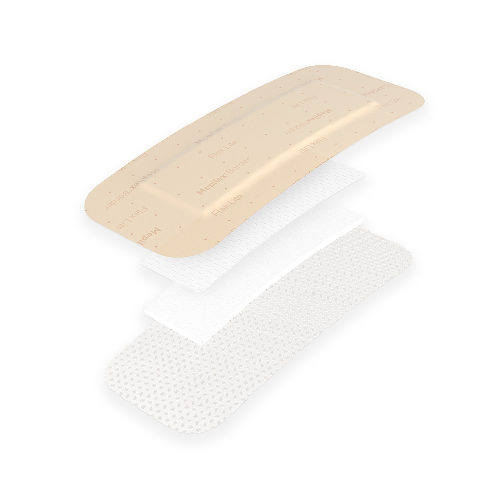 Molnlycke | Mepilex Border Flex Lite Foam Dressing - All Sizes