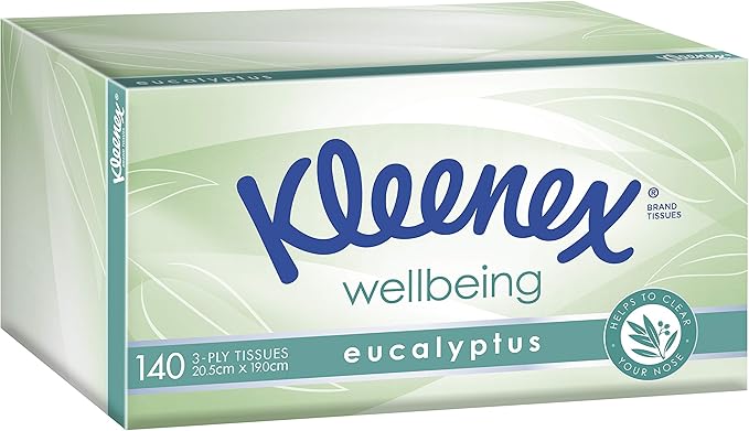 Kleenex Facial Tissues Eucalyptus 3Ply (0237B)