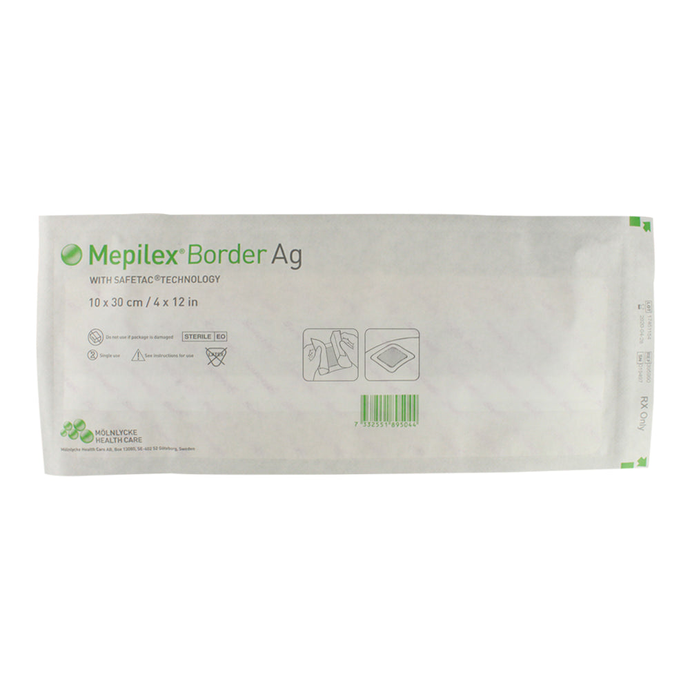 Molnlycke | Mepilex Border Ag Adhesive Dressing - All Sizes
