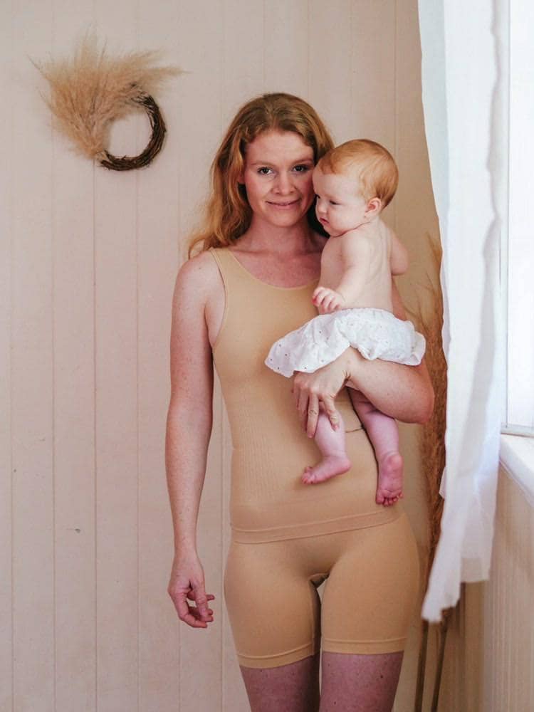Postpartum recovery support wear shorts - Bubba Bump