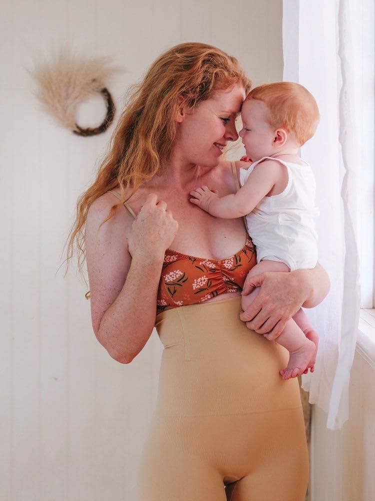 Postpartum recovery support wear shorts - Bubba Bump